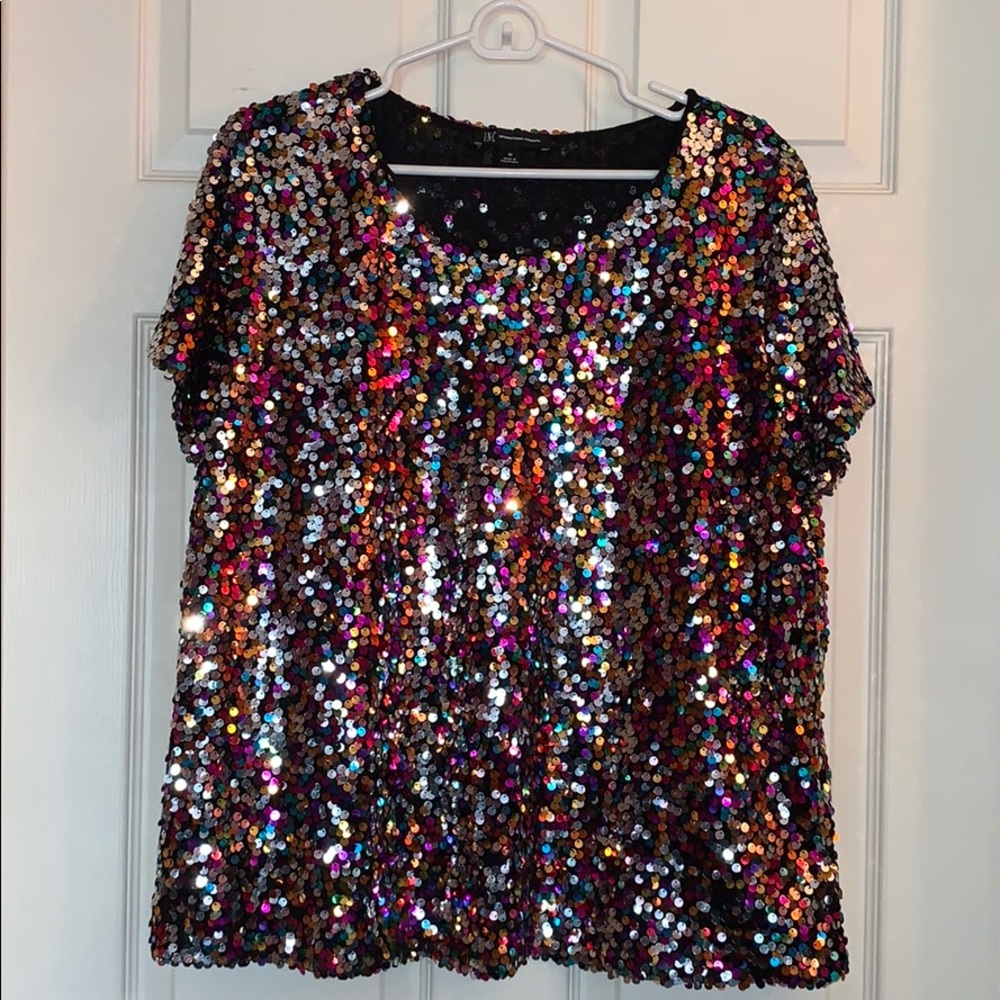 Sequin shirt